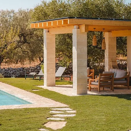 Lux Apulian Inside Trulli With Unique Pool Вилла Кастеллана-Гротте