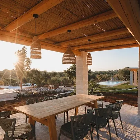 Вилла Lux Apulian Inside Trulli With Unique Pool