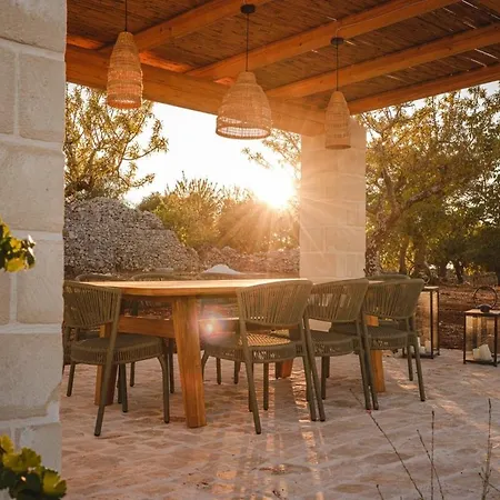 Вилла Lux Apulian Inside Trulli With Unique Pool *