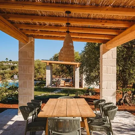 Lux Apulian Inside Trulli With Unique Pool