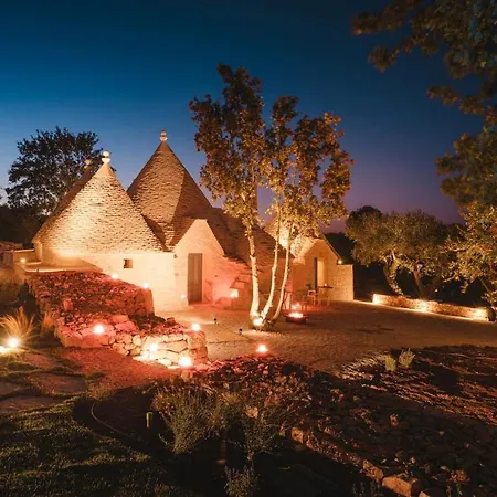 Lux Apulian Inside Trulli With Unique Pool * Кастеллана-Гротте