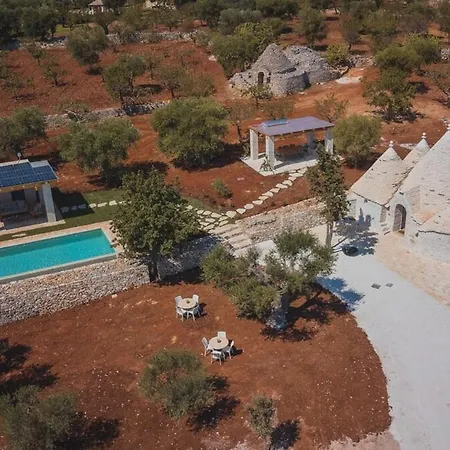 Lux Apulian Inside Trulli With Unique Pool *