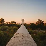 Lux Apulian Inside Trulli With Unique Pool * Castellana Grotte