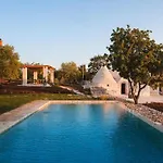 Villa Lux Apulian Inside Trulli With Unique Pool *