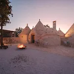 Lux Apulian Inside Trulli With Unique Pool Villa *