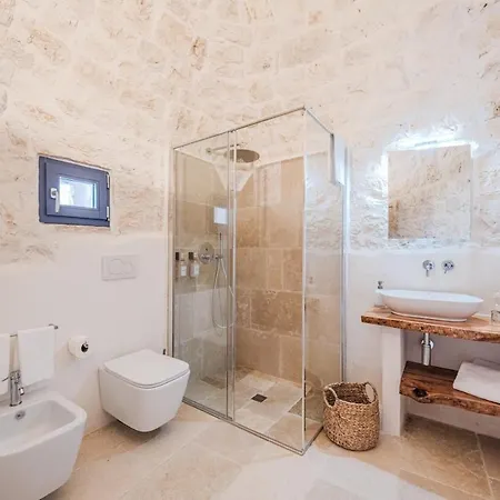Villa Lux Apulian Inside Trulli With Unique Pool *