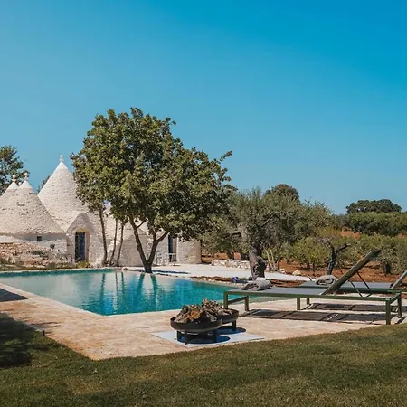 Lux Apulian Inside Trulli With Unique Pool Villa *