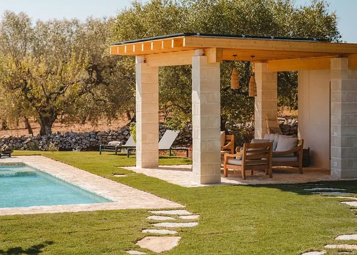Lux Apulian Inside Trulli With Unique Pool Villa Castellana Grotte
