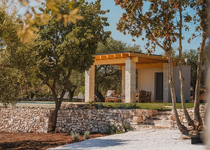 Villa Lux Apulian Inside Trulli With Unique Pool Castellana Grotte