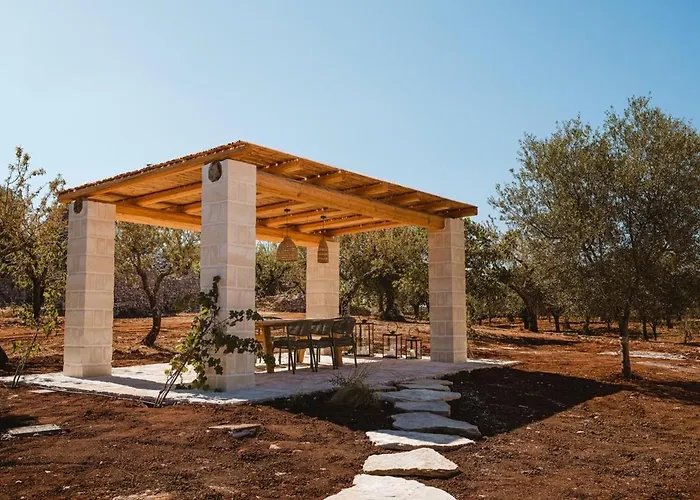 Lux Apulian Inside Trulli With Unique Pool Villa *
