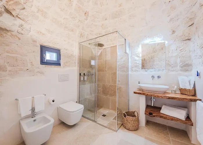Villa Lux Apulian Inside Trulli With Unique Pool *