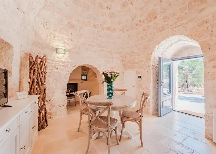 Villa Lux Apulian Inside Trulli With Unique Pool