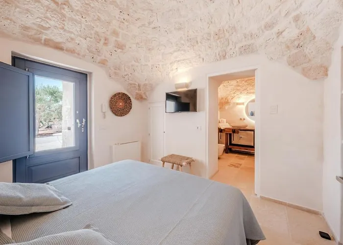 Villa Lux Apulian Inside Trulli With Unique Pool *