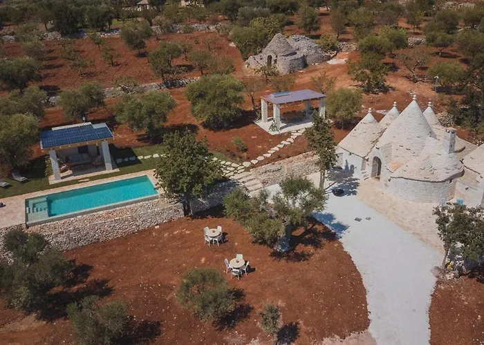 Lux Apulian Inside Trulli With Unique Pool *