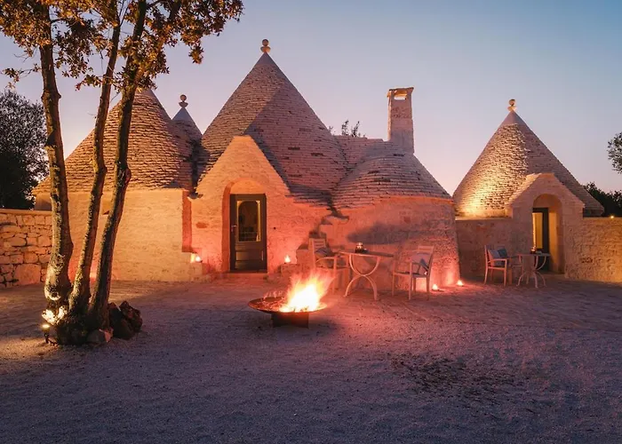 Lux Apulian Inside Trulli With Unique Pool *