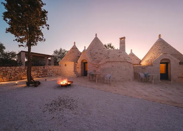 Lux Apulian Inside Trulli With Unique Pool Villa *
